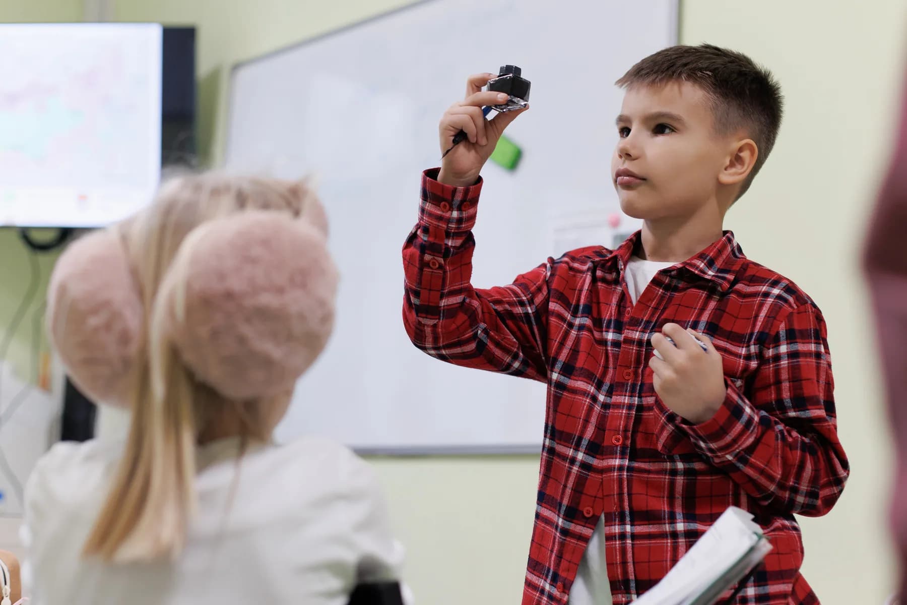 Ученик представляет выполненную работу